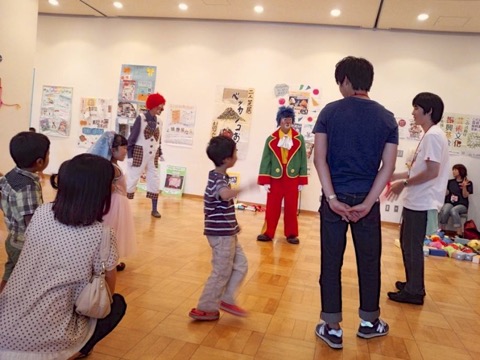 子ども演劇祭in岸和田2014　G･E-JAPAN　クラウン