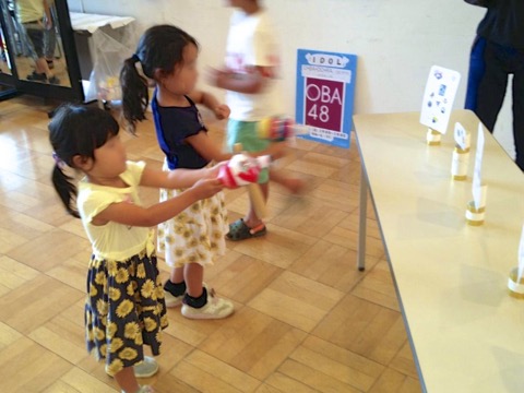 子どもえんげき祭 in きしわだ　あそびの広場　空気砲