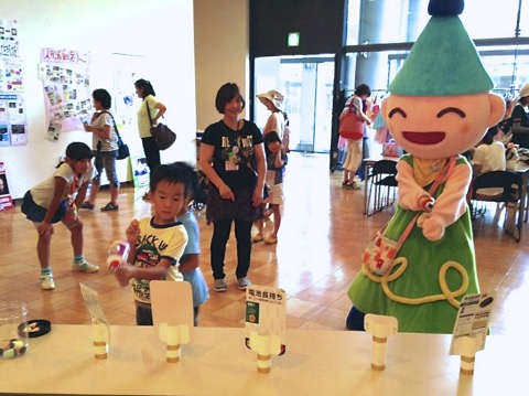 子どもえんげき祭 in きしわだ　ゆめりん　あそびの広場_空気砲