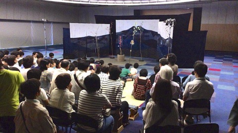 子ども演劇祭in岸和田2014　劇団なんじゃもんじゃ　会場風景