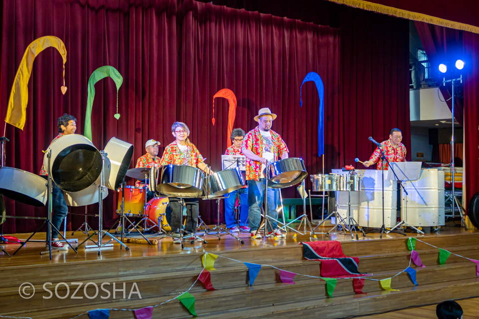 スティール・パン/小学校・芸術鑑賞会　ONE HARTZ STEEL ORCHESTRA　ワンハーツ・スチールオーケストラ