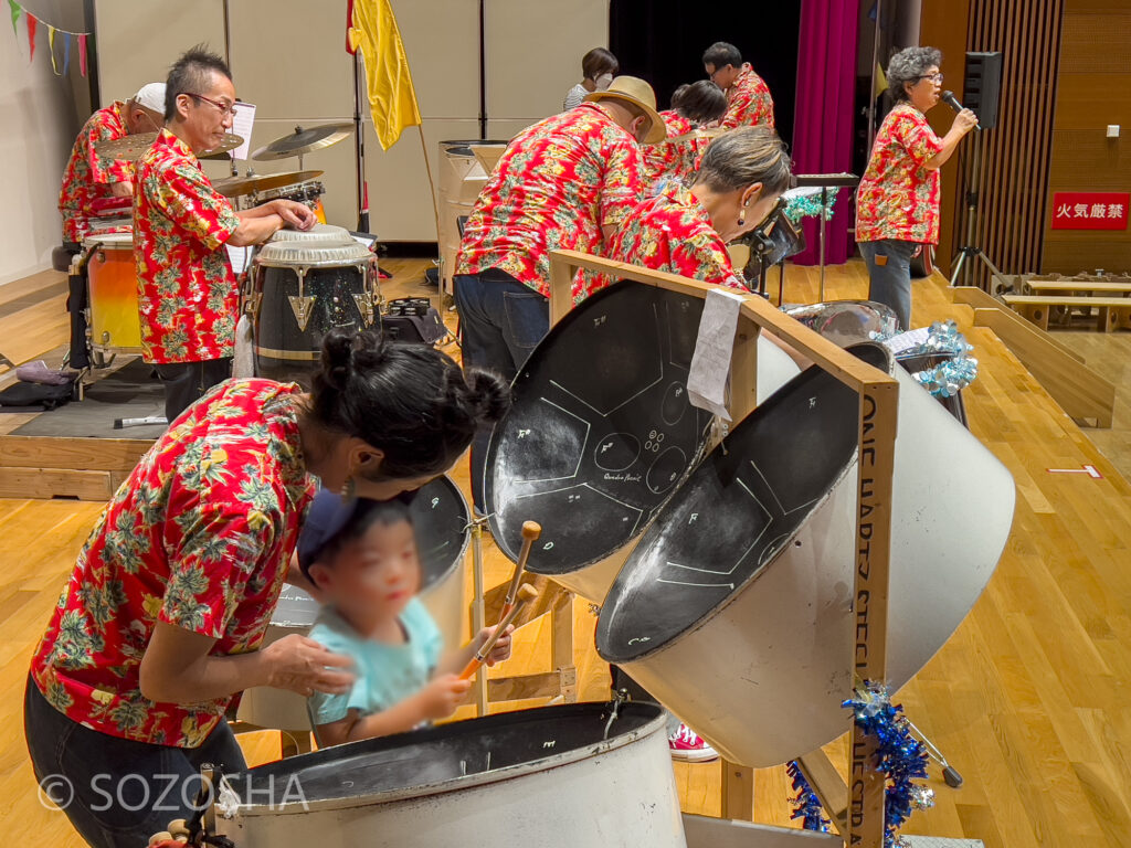 ONE HARTZ STEEL ORCHESTRA、長野北部おやこ劇場、スティール・パン