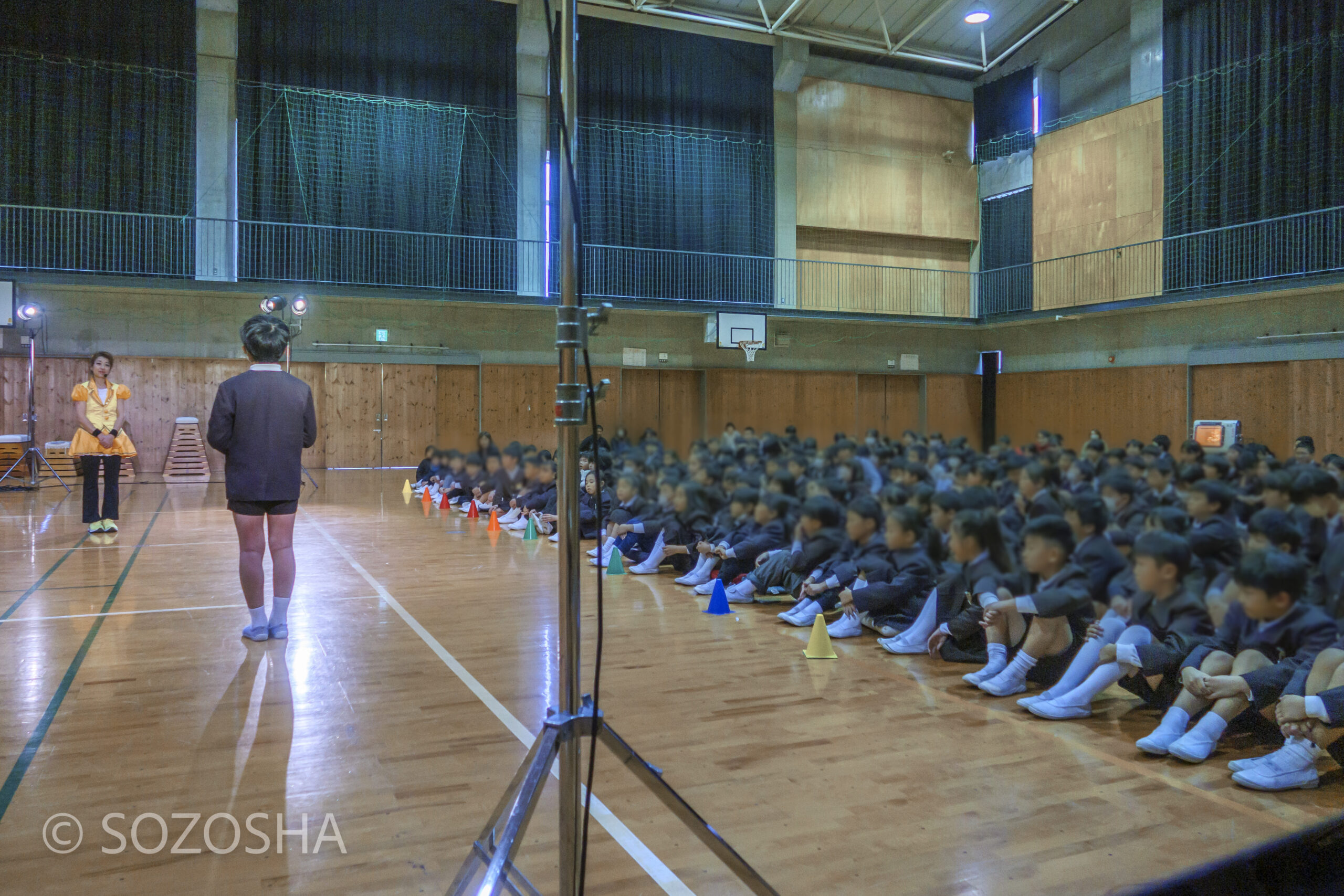 芸術鑑賞会後の生徒からのお礼の言葉 | 小学校の芸術鑑賞会 | ジャグリング・ショー | ミス・サリバン