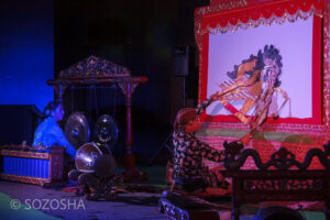 インドネシアの影絵 | インドネシア伝統芸能団ハナジョス「おいしそうなビモ」 | 影絵芝居ワヤン・クリ | 町田子ども劇場