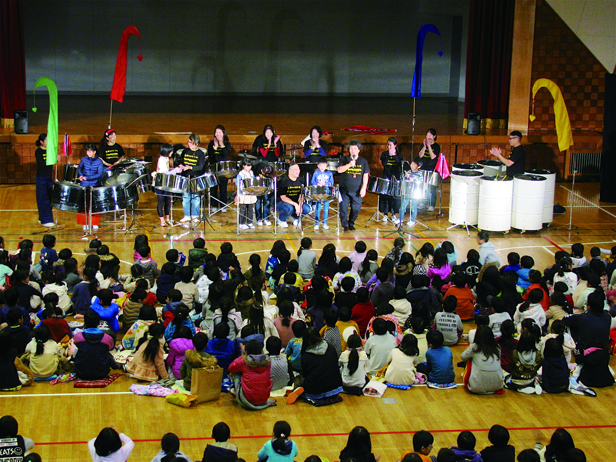 スティール・パン/小学校・芸術鑑賞会　ONE HARTZ STEEL ORCHESTRA　ワンハーツ・スチールオーケストラ