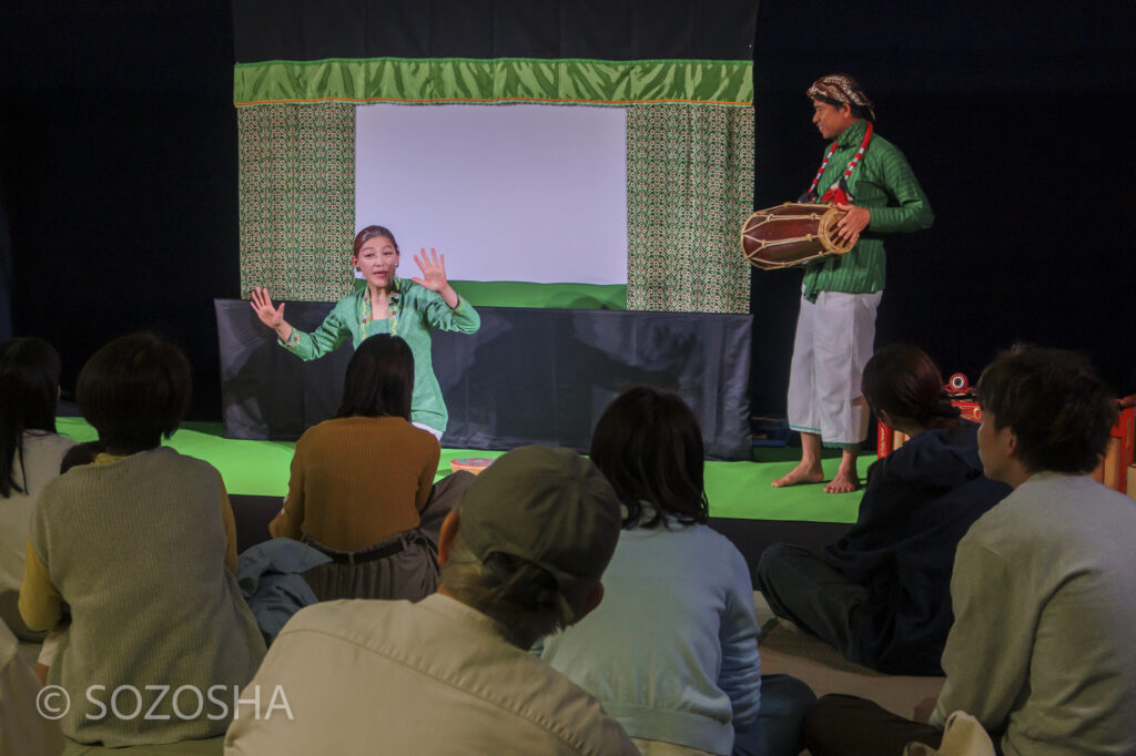 オーブニング | ベイビーシアターフェスティバル4 -町田市民ホール | 影絵音楽団くぷくぷ　おひざにだっこ｢がたんごとん がたんごとん｣ | インドネシアの影絵とガムラン | Baby Theater Festival